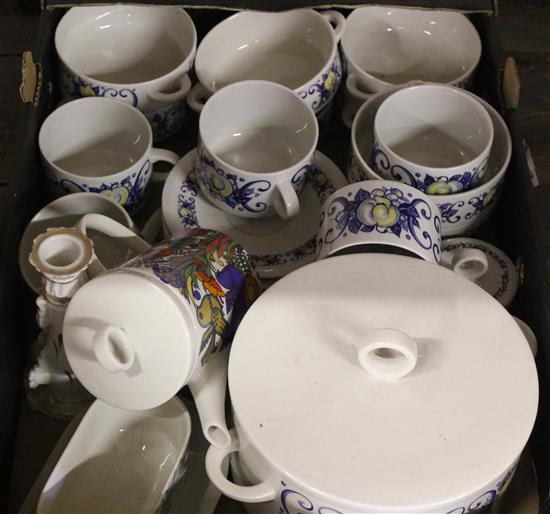 Collection of Villeroy & Boch ceramics